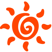 Логотип отеля "Оранжевое солнце"