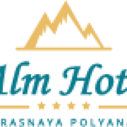 Логотип отеля "Alm Hotel"